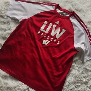 Adidas Badgers Tee